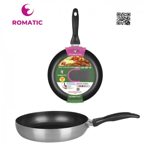 Chảo chống dính INOX 26 ROMATIC
